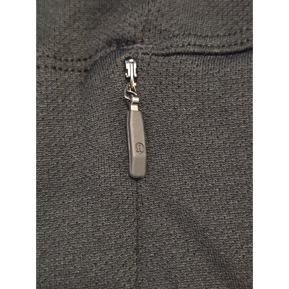 Lululemon The Long Weekend Pullover Hoodie Mens Large Black Merino Wool Comfy - Picture 4 of 10